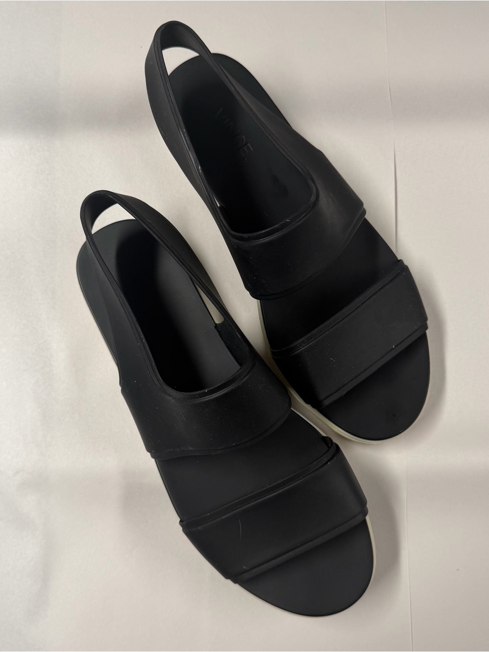 Vince Eres Rubber Slingback Sport Sandals